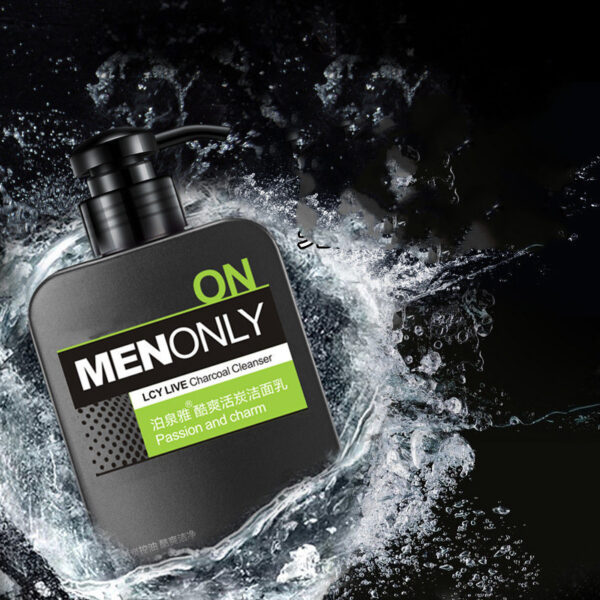 Poquan Ya Cool Cool Charcoal Men'S Cleanser, Oil Control Cleanser, Deep Cleansing, Men'S Cleanser, Skin Care - Image 6