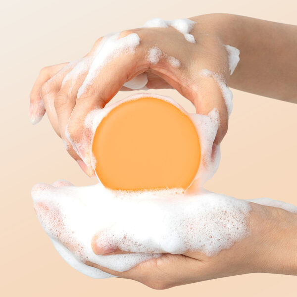 Wash Face Vitamin C Handmade Turmeric Soap - Image 3