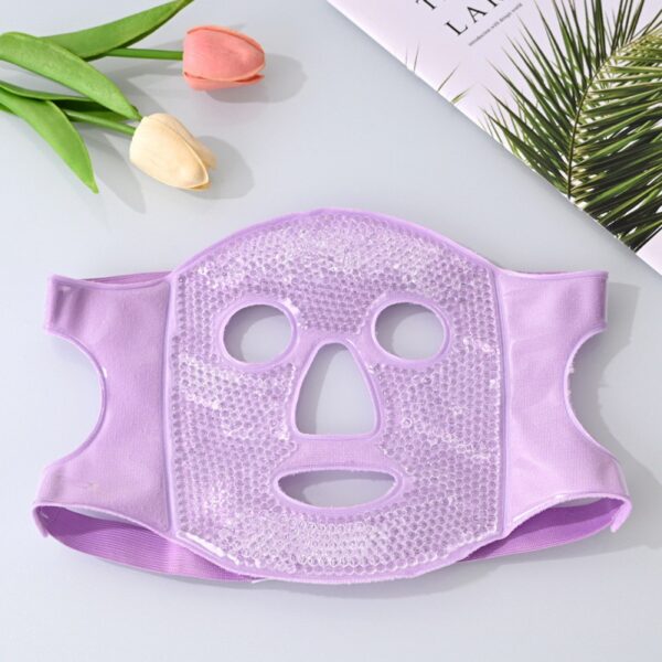 Ice Mask Eye Mask Ice Pack Full Face Cooling - Image 4