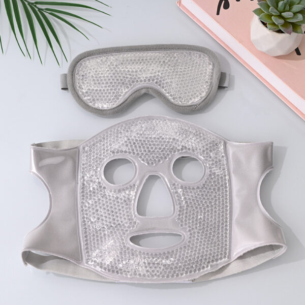 Ice Mask Eye Mask Ice Pack Full Face Cooling - Image 7