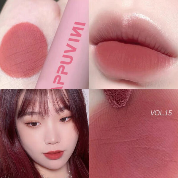 Lipstick Lip Glaze Cream Apricot Lipstick - Image 5