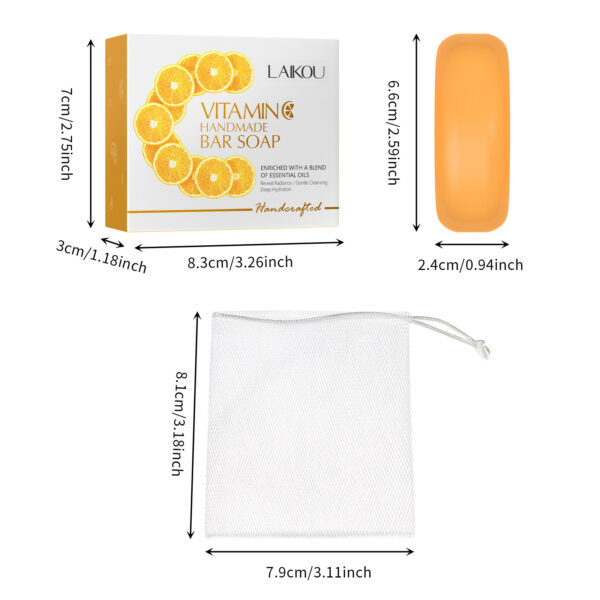 Wash Face Vitamin C Handmade Turmeric Soap - Image 5