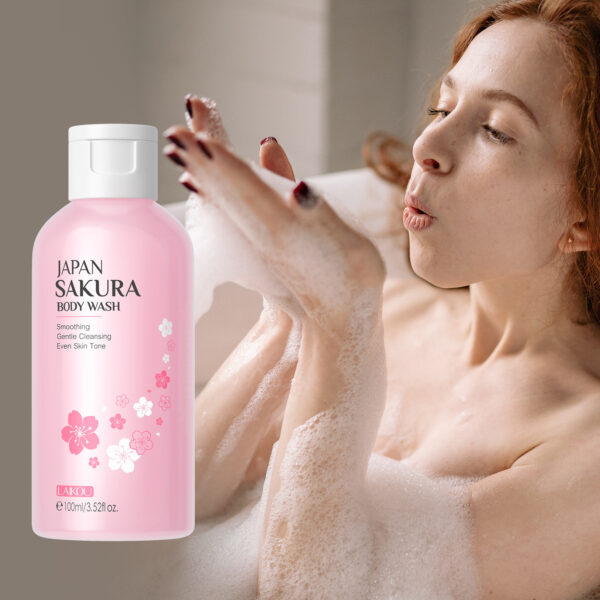 Cherry Blossom Bath 3-piece Set Wash And Moisturizing - Image 6