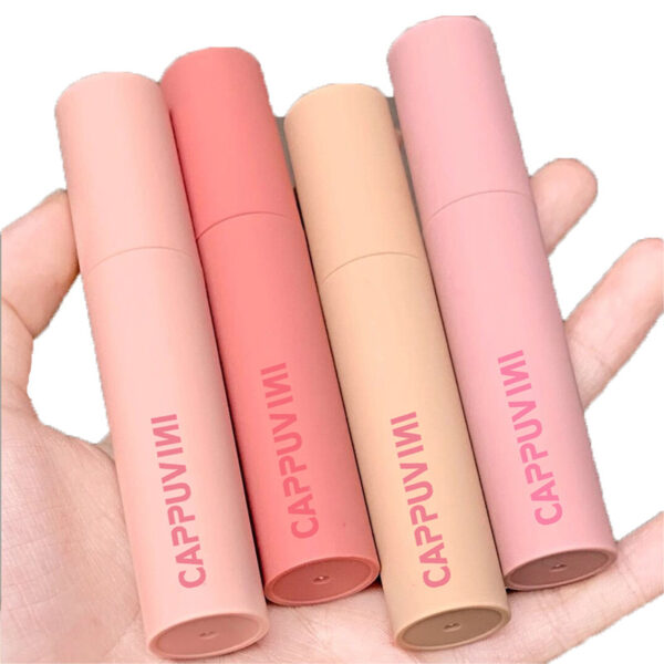 Lipstick Lip Glaze Cream Apricot Lipstick - Image 3